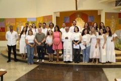 Batismo da catequese de adultos 23/08/2025
